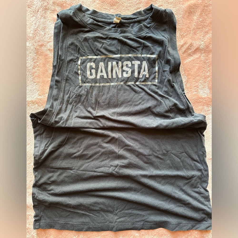 UNDER ARMOUR muscle tank black gainsta active